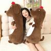 Kawaii Soft Dog Plush Toys Long Pillow High Quality Stuffed Animal Baby Appease Doll Home Decor Sofa Cushion Children Girl Gift
