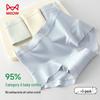 Mao Ren Women's Pure Cotton Antibacterial Briefs