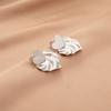 New Metal Heart-shaped Earrings Stylish Mosquito-repellent Holder Without Ear Holes Ear Clips
