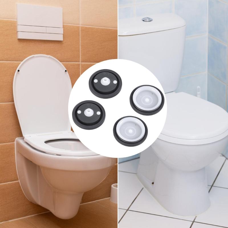 4 Stück Stabile Klebstoffe Materialien Membrandichtungen für Sensor-Spülventile Tragbares Zubehör für den Heim- und Gewerbegebrauch