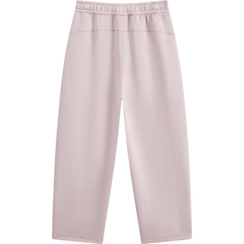 Kappa Women s 2025 Autumn Ash Rose Pink Straight-Leg Knit Pants K0F62AK81 S