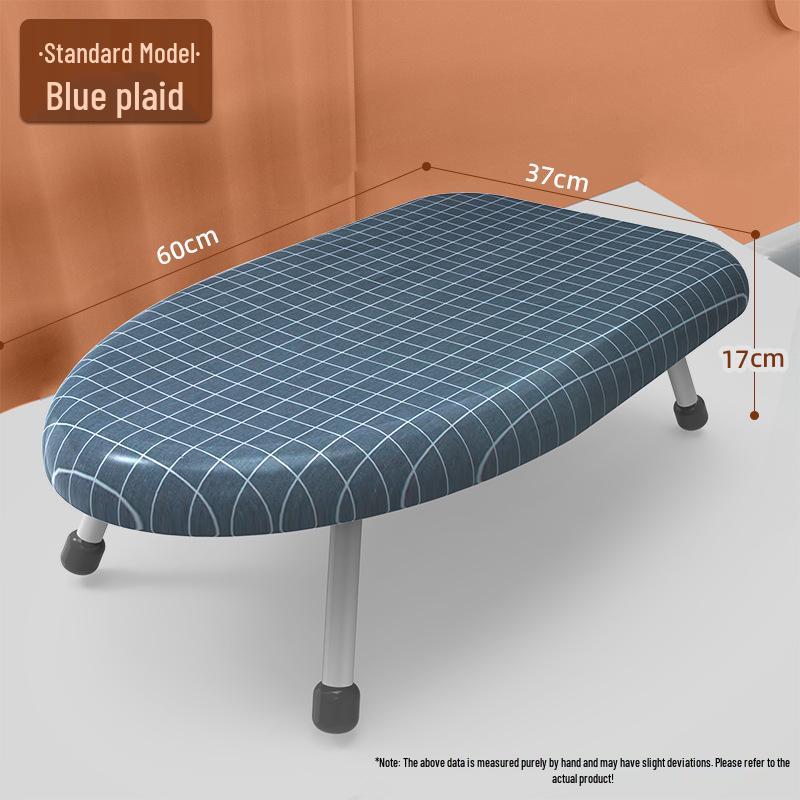 Compact Folding Ironing Board with Hanger and Ironing Pad