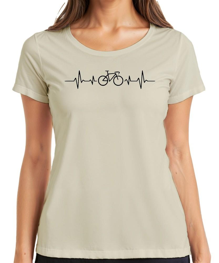 Bicycle Heartbeat Ecg Bicycle Love Pulse Cyclist Road Bike Biker Unisexs Tshirt