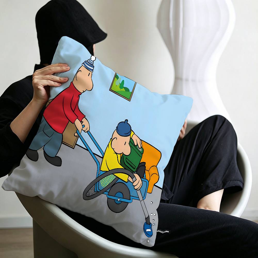 Cartoon PPat Mat Cushion Cover Inches Farmhouse Decor Home Throw Pillow Covers for Couch Decorations
