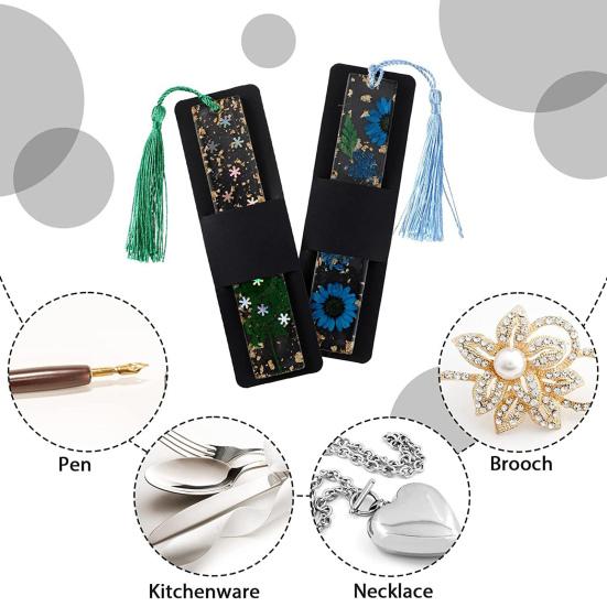 50 Stück DIY-Lesezeichen-Anzeigekarten. Personalisieren Sie Ihre Lesezeichen. Umweltfreundliche Lesezeichenkarten mittlerer Größe