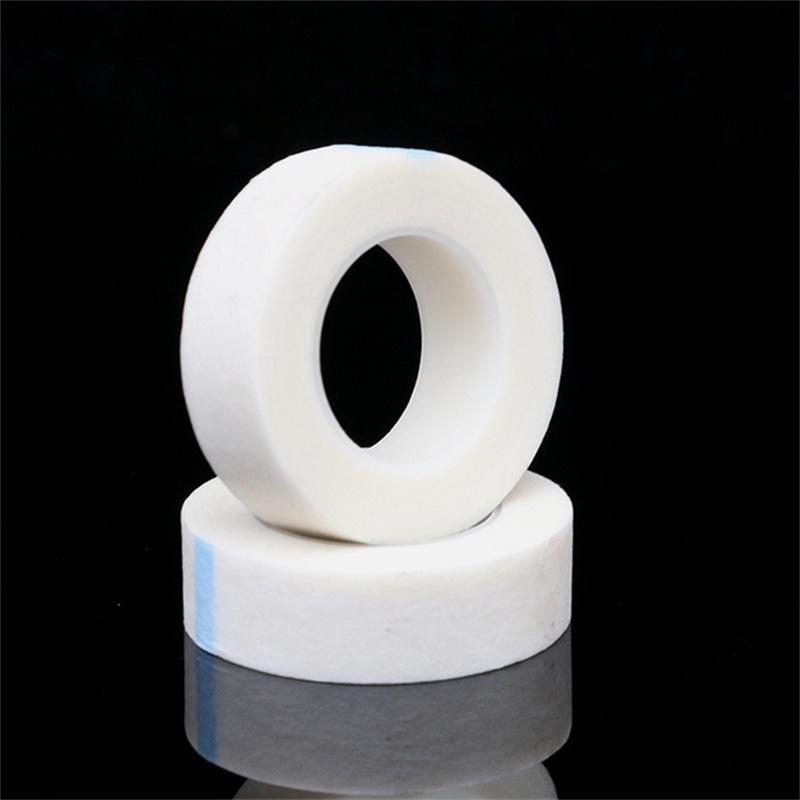 5/10/50/100 Stück 9m*1,25cm Weißes Klebeband Augen Wimpernpflaster Atmungsaktives Medizinisches Papierklebeband Wimpernverlängerung Fussel Augenlidaufkleber
