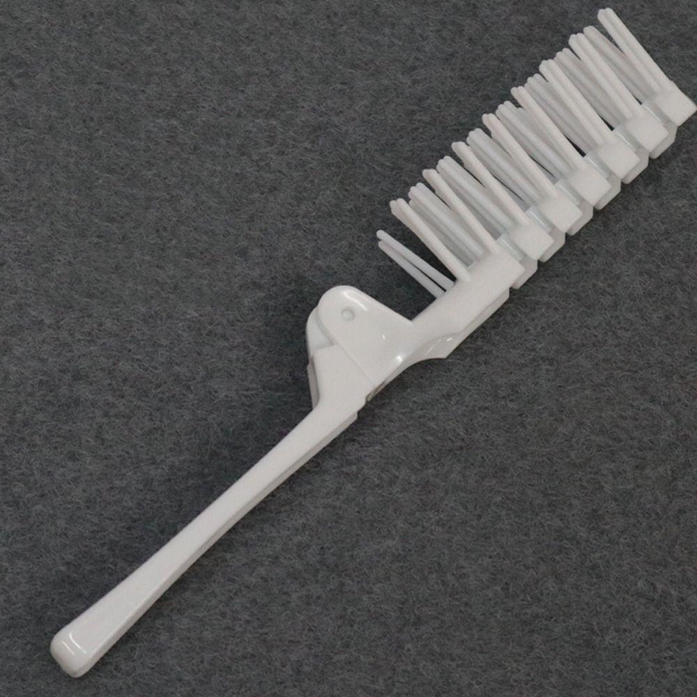 Hair Salon Folding Comb Plastic Hairdressing Tools Useful Styling Tool