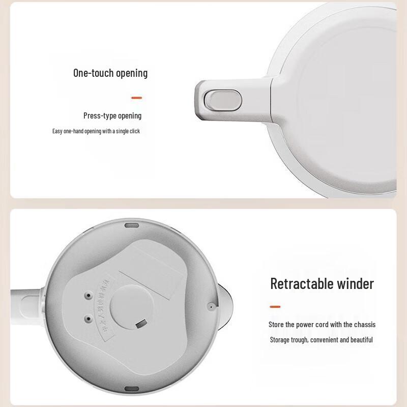 Joyoung 1.5L Electric Kettle CN plug (adapter included)