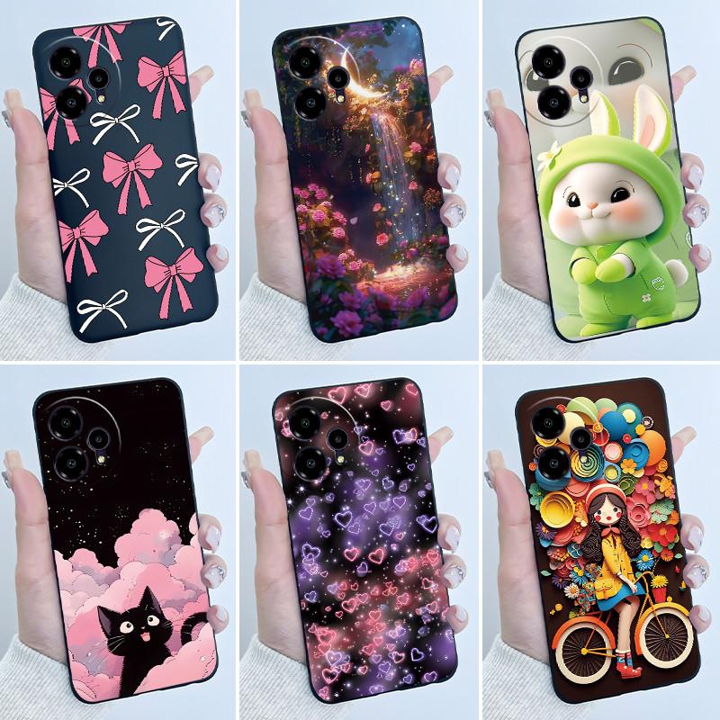 For Cricket Icon Plus 2026 Cover Luxury Cute Love Rabbit Funny Soft Case For Cricket AT&T Verge 2 (SM333A) Icon 7 5G Phone Case