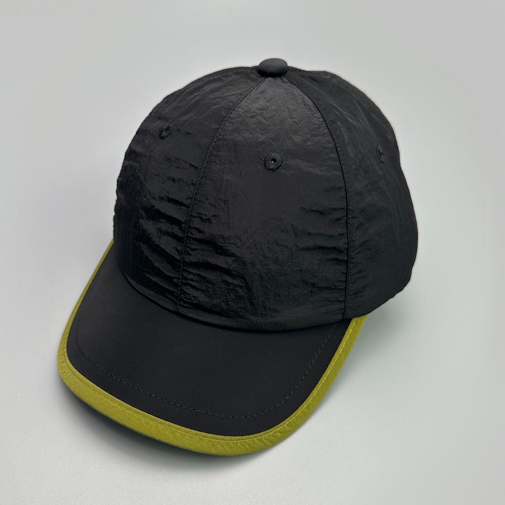 Thin Short Brim Color Matching Baseball Cap Men'S And Women'S Sunshade Quick-Drying Street Outdoor Cap