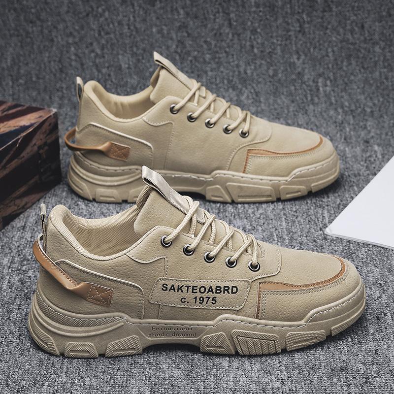 Fashion Men's Ankle Boots Fashion Male Vintage Styles Winter Boots Casual Men Shoes Comfortable Platform Shoes Tooling SkateBoard Shoes