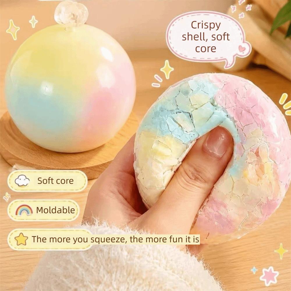 Simulation Chocolate Chocolate Squish Ball Crispy Sound Crunchy Fidget Toy School Party Gifts