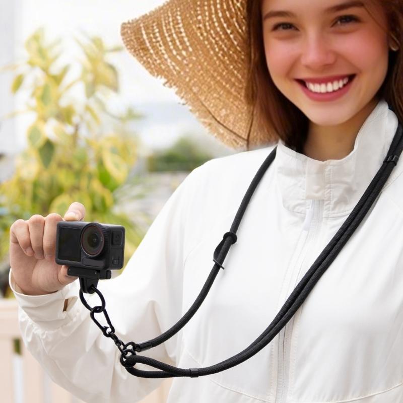 Quick Detach Camera Mounting Straps Adjustable 42.5-80cm for Action4/5/X5 Shootings And Daily Carry