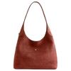 Coach Brooklyn 35 Embossed Design Suede Shoulder Bag Large Women Shoulder Bag Brown CCU01-B4AY