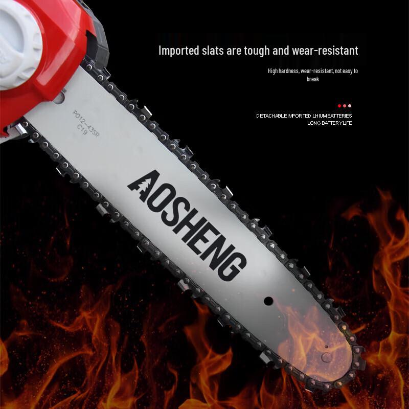 Aosheng Machinery H40GZ12 Cordless Electric Pole Chainsaw CN plug (adapter included)