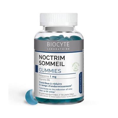Biocyte Noctrim Sommeil Gummibärchen Schlaf und Einschlafen Melatonin 60 Gummibärchen