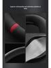 Suede Steering Wheel Cover for 20 Lynk & Co Models (03+, 03, 02, 05, 06) & Genuine Leather Cover for 2021 Model 01