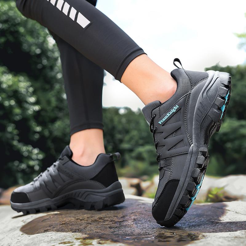 2025 New Men's Hiking Shoes Suede Leather Outdoor Shoes Wear-resistant Men Trekking Walking Hunting Tactical Sneakers