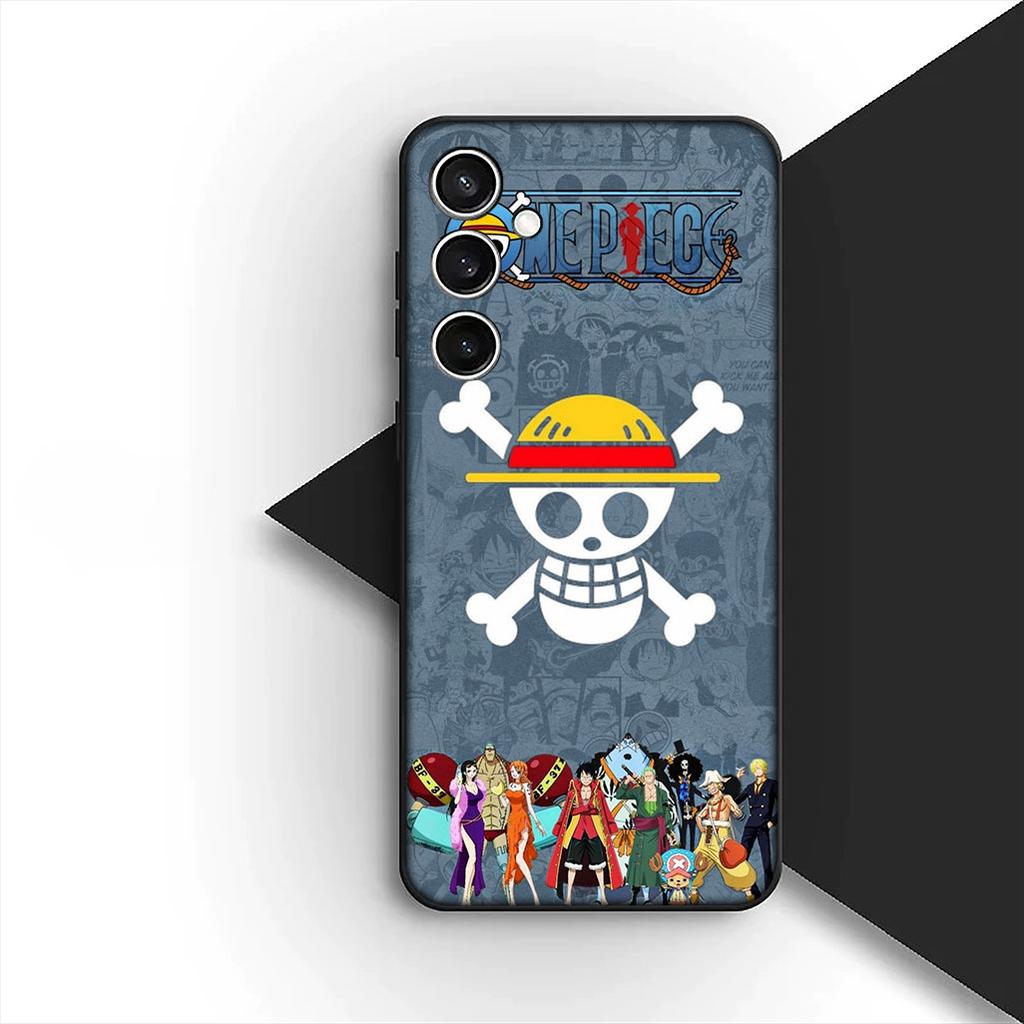 Cover for Samsung Galaxy S24 S25 S23 FE Ultra Plus S7 Edge S25+ S23+ A56 5G Casing Phone Case Boa Hancock One Luffy Pieces