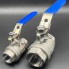 Detang 304 Stainless Steel Lockable 2-Piece Ball Valve