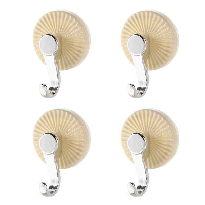 Funktionale Saugnapfhaken Badezimmer Handtuchhalter Robust Ohne Bohren Installation Für Nassbereich Heimaufbewahrung