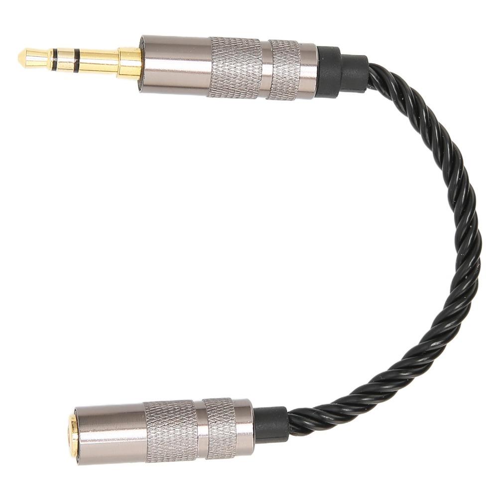 Lossless Sound Headphone Jack Conversion Cable 4 Strands of Stranding Cable  Music Listening