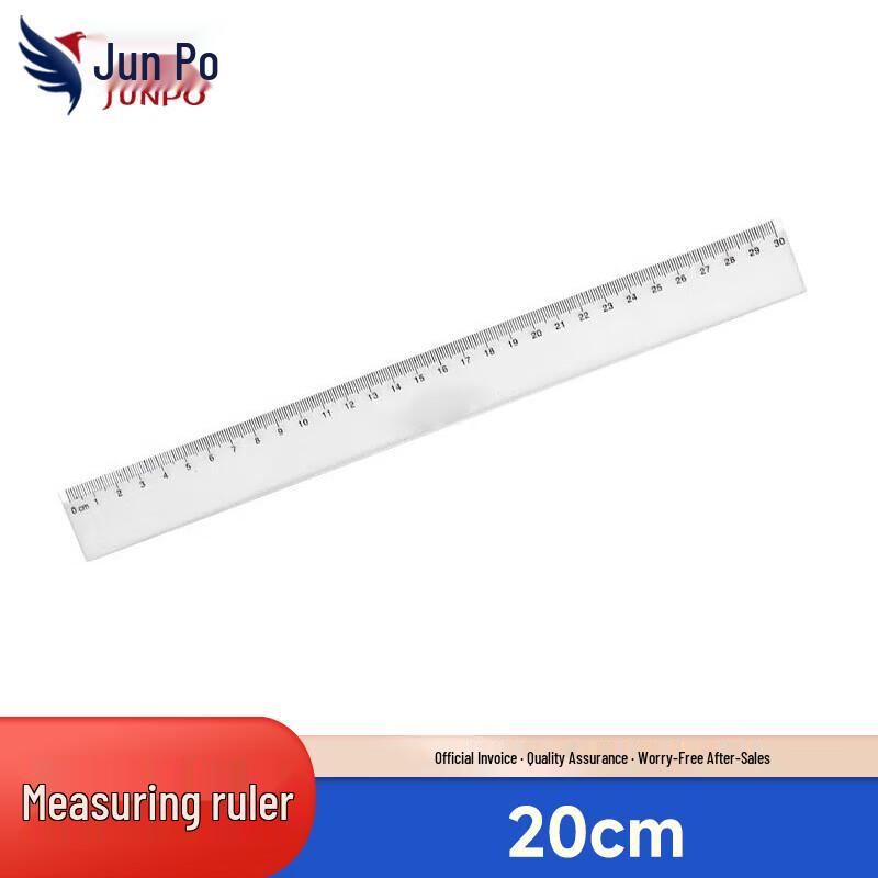 Junpo Transparent Precision Measuring Ruler