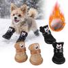 Fashion Non-slip Dog Warm Shoes Warm Waterproof Dog Snow Boots Soft Pet Cat Shoes Pet Dog Cat