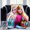 1pc Frozen Printing Blanket - Soft, All-Season Throw for Living Room, Bedroom,Personalized Gift with Adorable Cartoon Design