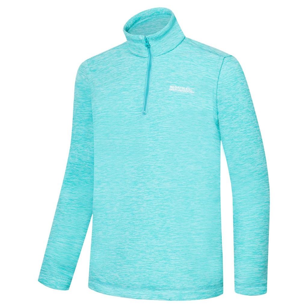 Regatta Childrens/Kids Hot Shot Quarter Zip Fleece Top