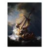 Nave di Rembrandt Pittura a Olio su Tela Stampe Artistiche da Parete HD Immagine per Soggiorno Poster Decorazione Moderna per la Casa Senza Cornice