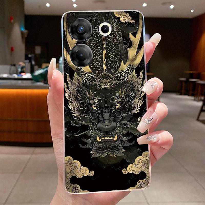 Hülle Für Tecno Camon 20 Pro 5G Hülle CK8n Ästhetisch Süß Cool Jungen Mädchen Transparente Rückseite Tecno Camon 20s Pro 5G Handyhülle