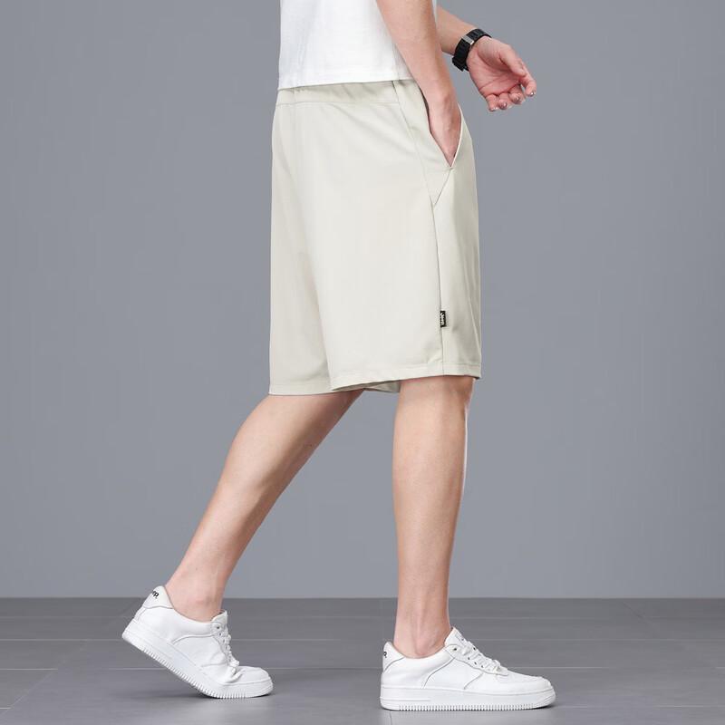 JEEP Men's 7A Anti-bacterial & Sun Protection Summer Loose Casual Shorts