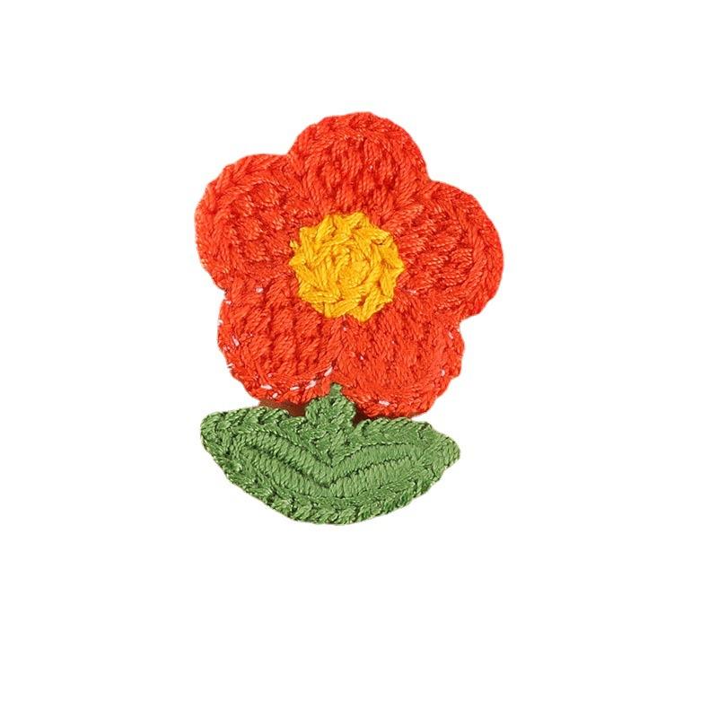 Computer Embroidery Label Flower Diy Hand Account Accessories Accessories Patch Cloth Sticker Brooch Jewelry Hair Accessories Accessories Sticker