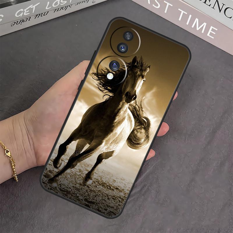 Horse Animal Case For Honor 90 70 50 10 Lite Magic 5 6 Pro X6 X7 X8 X9 X6a X7a X8a X9a X9b X8b Cover