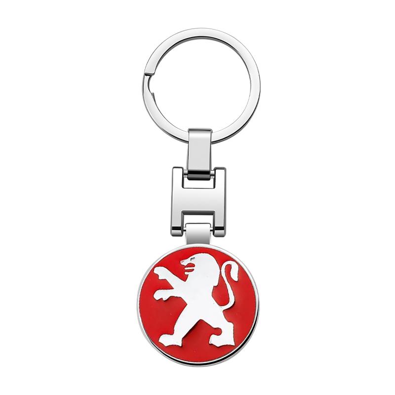 2026 Het Bilklistermärke Peugeot Bilmärke Nyckelring Zinklegering Nyckelring Hänge Tillbehör För Peugeot 107 408 4008 308 3008 5008 50