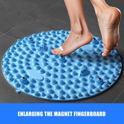 Foot Massage Relaxation Mat Muscle Relaxation Massager Feet Relaxing Mat Round Exercise Pad Pilates Yoga Accessories