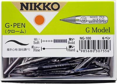 Tachikawa Tachikawa Pin Factory Nikko Pen G Pen 100 Pcs nG100 100 Pcs