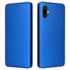 For Samsung Galaxy F06 5G/M06 5G Case Carbon Fiber Texture Drop-Proof PU Leather Phone Cover