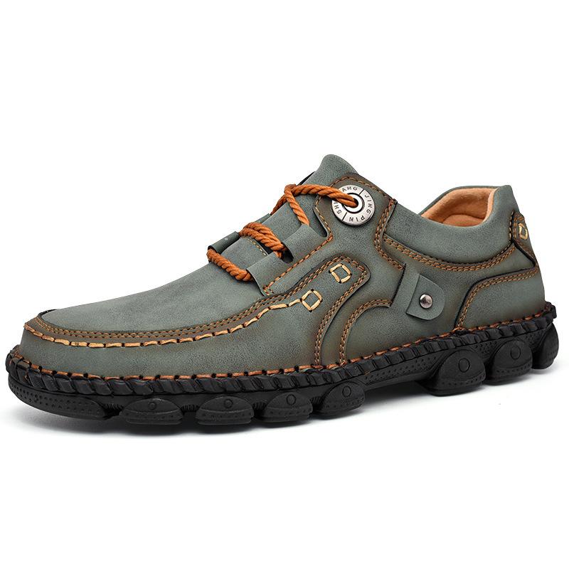 2025 Leather Shoes Men Casual Sneakers Comfort Design Man Shoe Business Leather Loafers Men Shoes Moccasins Tooling Shoe