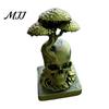 Durable Pla Material Statuette 3D Printed Tree of Life Skull Figurine, Gothic Desktop Ornament for Dark Academia Home Accessories Office Decor,