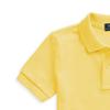 Polo Ralph Lauren T-Shirt Solid Color Logo Embroidery Button Casual Short Sleeve Polo Kids Tops Yellow 323703632-167