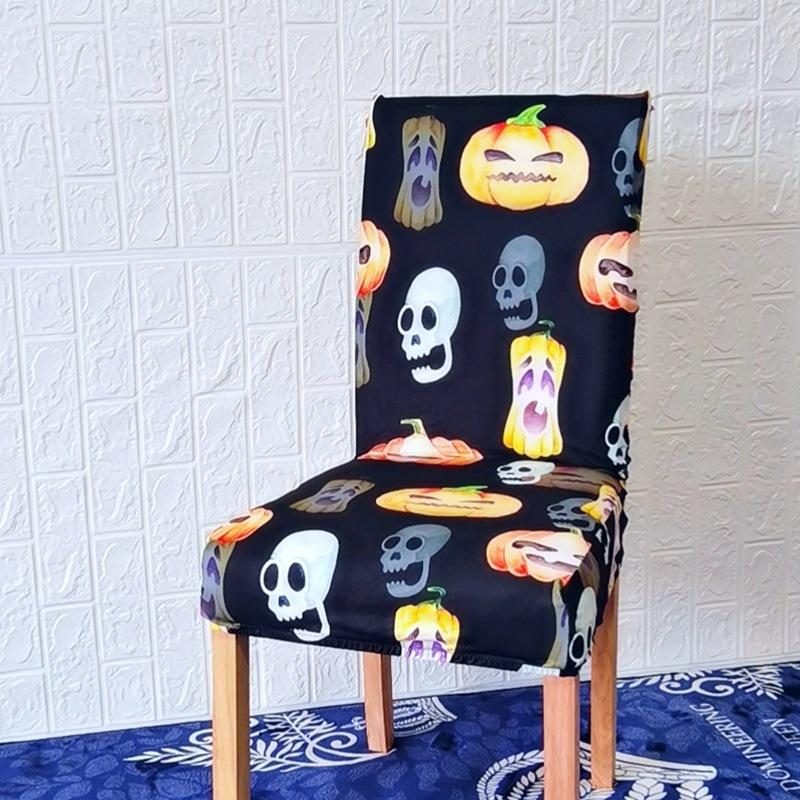 

Чехлы для стульев для столовой с растяжкой и принтом, съемные, моющиеся, чехлы для стульев Parson, чехлы для столовой, вечеринки, банкета, отеля H55cmX L50cmX D50cm-1pc