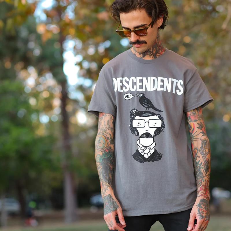 Amerikanischer Pop-Punk THE DESCENDENTS Descendants Band Locker Direkteinspritzung Herren und Damen Kurzarm T-Shirt