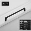 Modern Gold and Black Zinc Alloy Cabinet and Wardrobe Door Handles