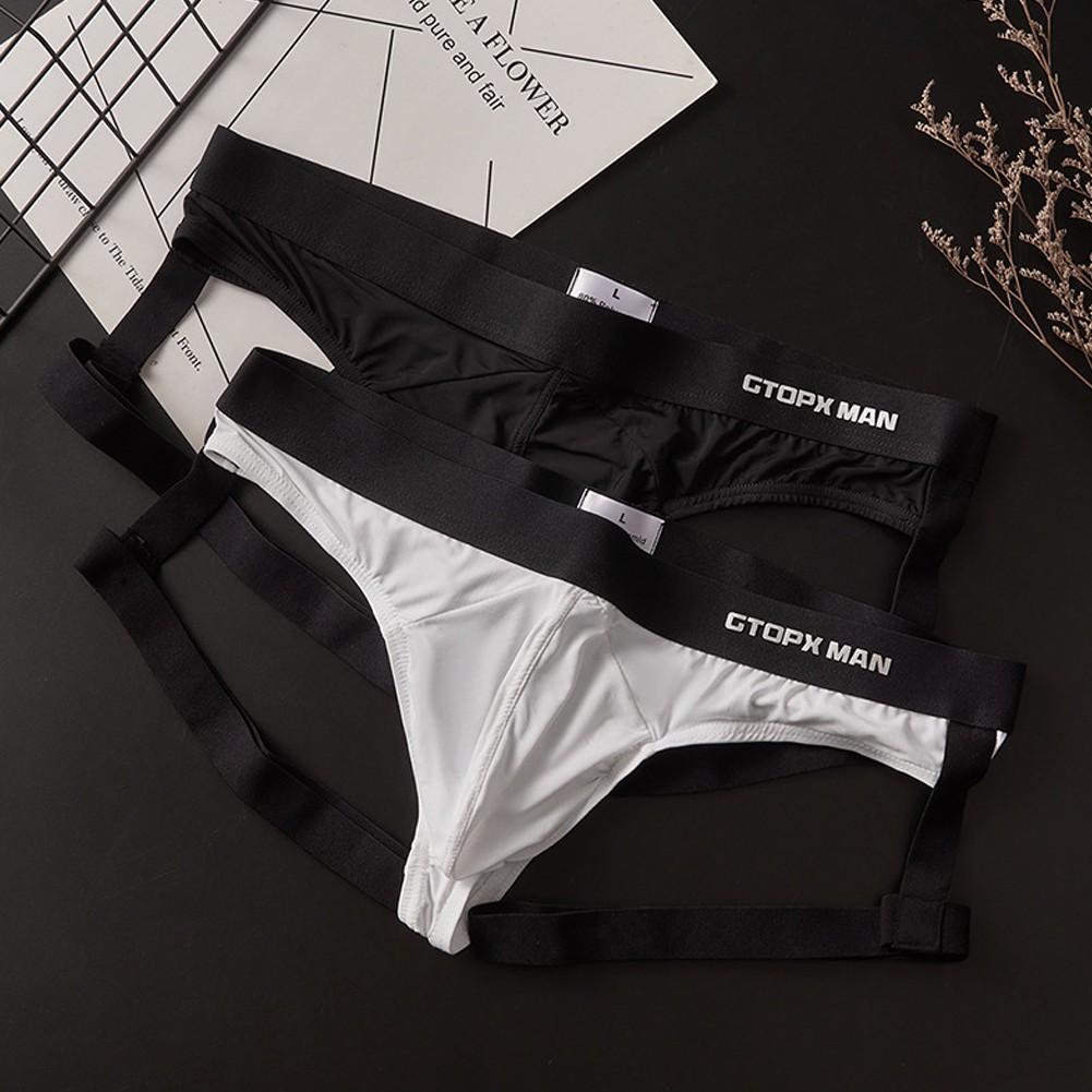 

Дышащее мужское нижнее белье Выпуклый мешочек G-String Jockstrap