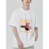 Crewneck T Shirt Black Smokin Meats and Clapping Cheeks Pig Chef Graphic Print Casual Wear for Men and Women