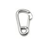 1pc Quick Link Spring Hook Stainless Steel Carabiner Clip for Hiking Camping Dog Leash Connection Buckle Durable Diving Buckles