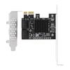 Placa de Expansão SATA3.0 para PCIe, Adaptador de 4 Portas PCIe 3.0, Placa Conversora de Disco Rígido 6Gbps para WIN7, WIN8, WIN10, WIN11, LINUX