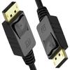 Unitek DisplayPort To DisplayPort Video Audio Cable 1.5m Black (Y-C607BK)